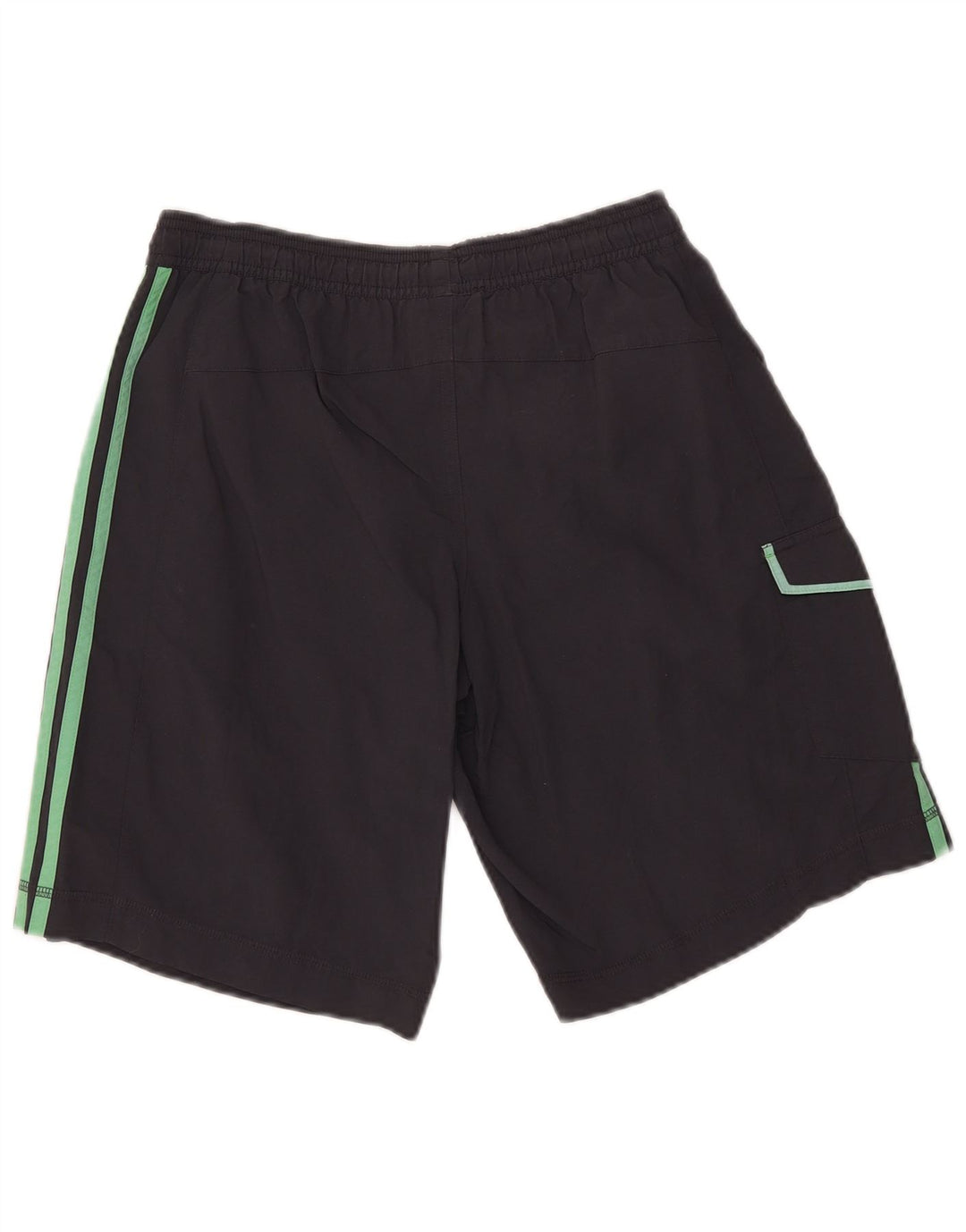 Adidas Short de sport cargo pour homme Petit nylon gris
