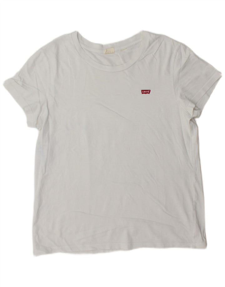 Levi's T-Shirt Homme Blanc Large