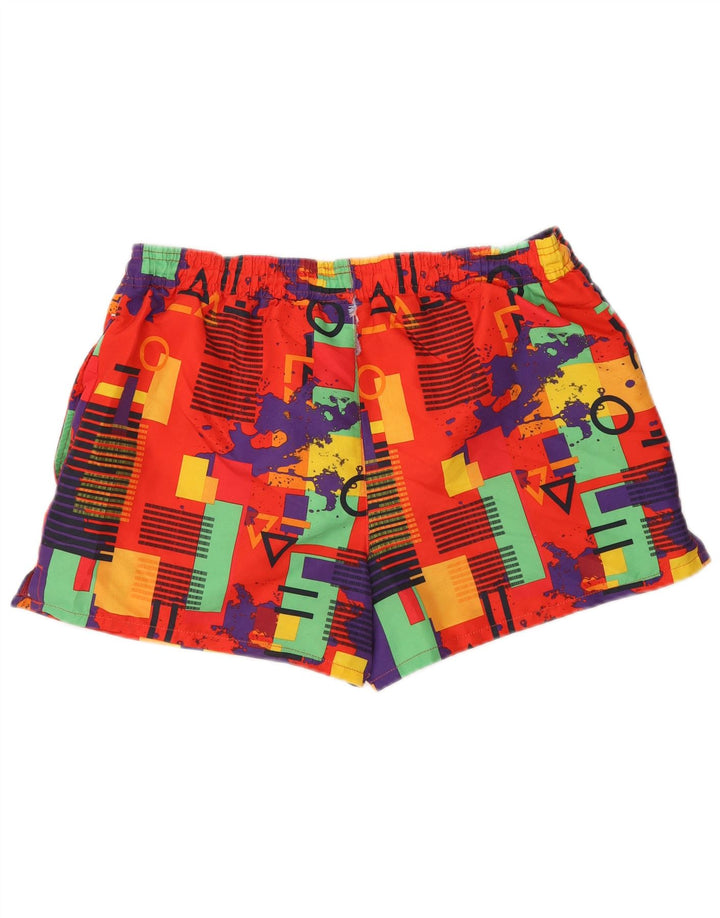 Umbro Short de Bain Homme Medium Multicolore Géométrique Polyester