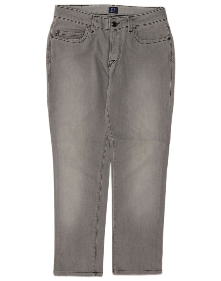 Trussardi Jean Slim W27 L27 Gris Coton Femme