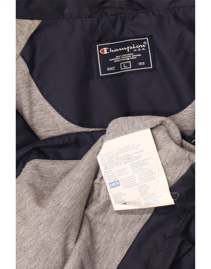 Champion Veste de Pluie Homme UK 40 Large Bleu Marine Polyamide