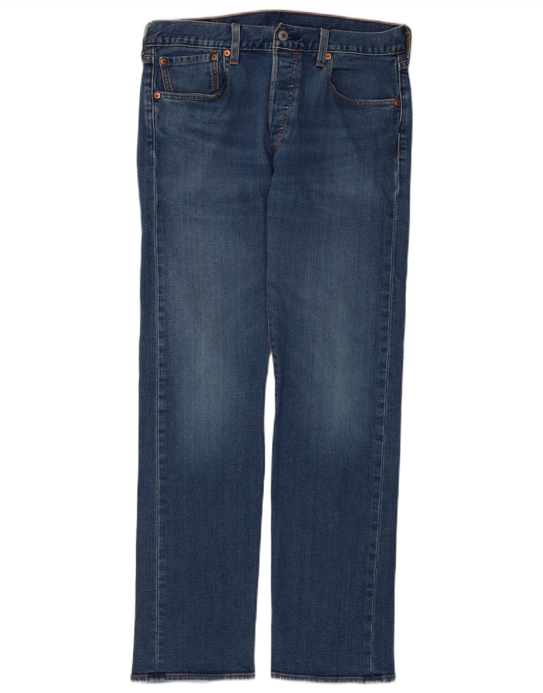 Levi's Jean Droit 501 Homme Bleu W32 L32 Coton