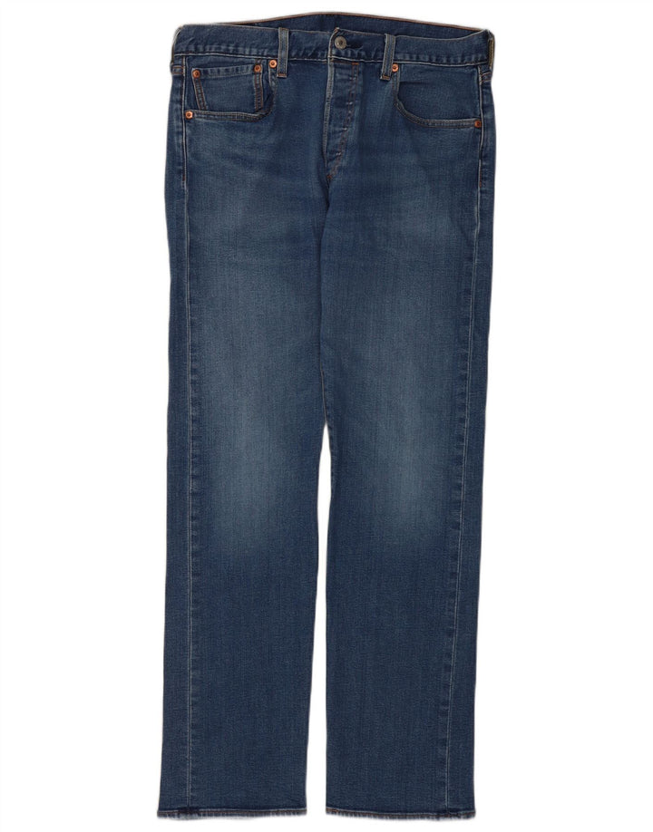 Levi's Jean Droit 501 Homme Bleu W32 L32 Coton