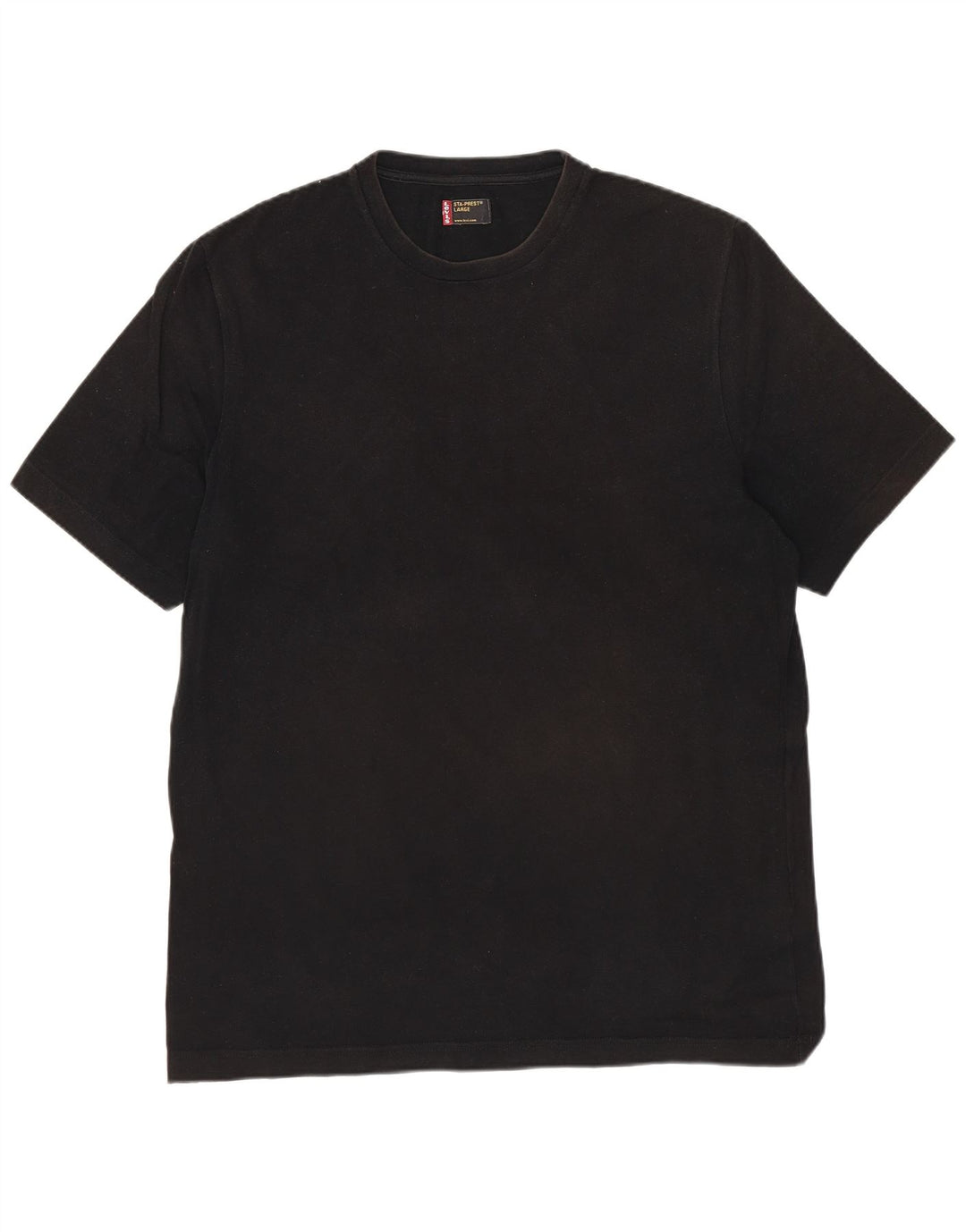 LEVI'S T-Shirt Homme Haut Large Noir Coton