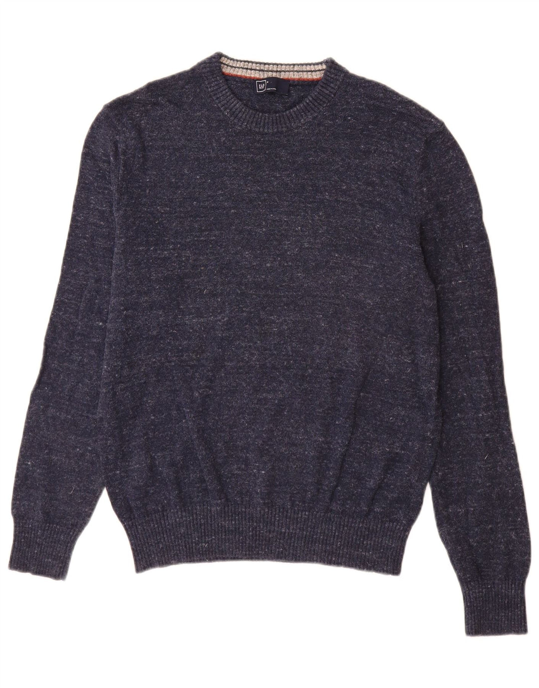 Gap Pull Col Ras Du Cou Homme Bleu Marine Moyen Moucheté Coton