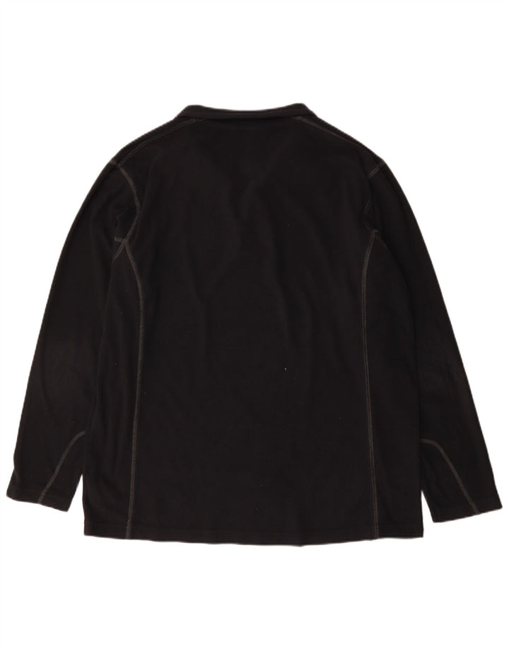 Columbia Pull Polaire à Col Zippé Homme XL Noir Polyester