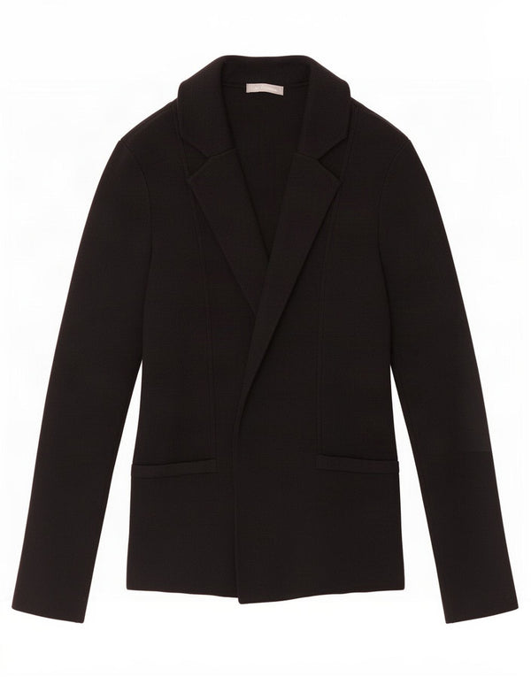 Marks & Spencer Pull cardigan ouvert pour femme UK 16 Large Viscose noire