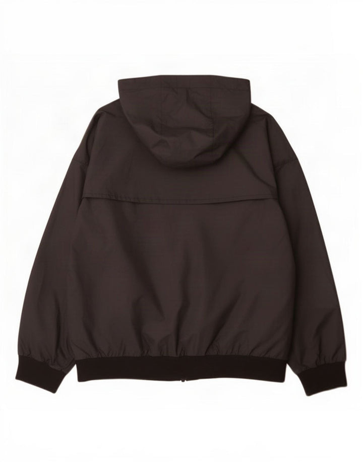 Veste de pluie à capuche Nike garçon 10-11 ans noir moyen polyester