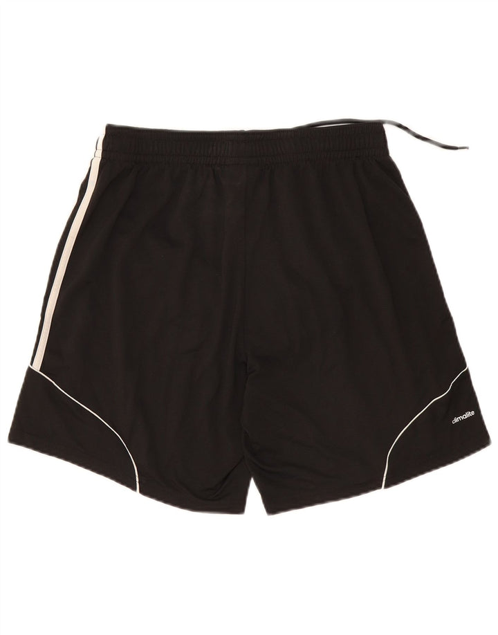 Adidas Short de sport Climalite pour homme, grand, noir, polyester