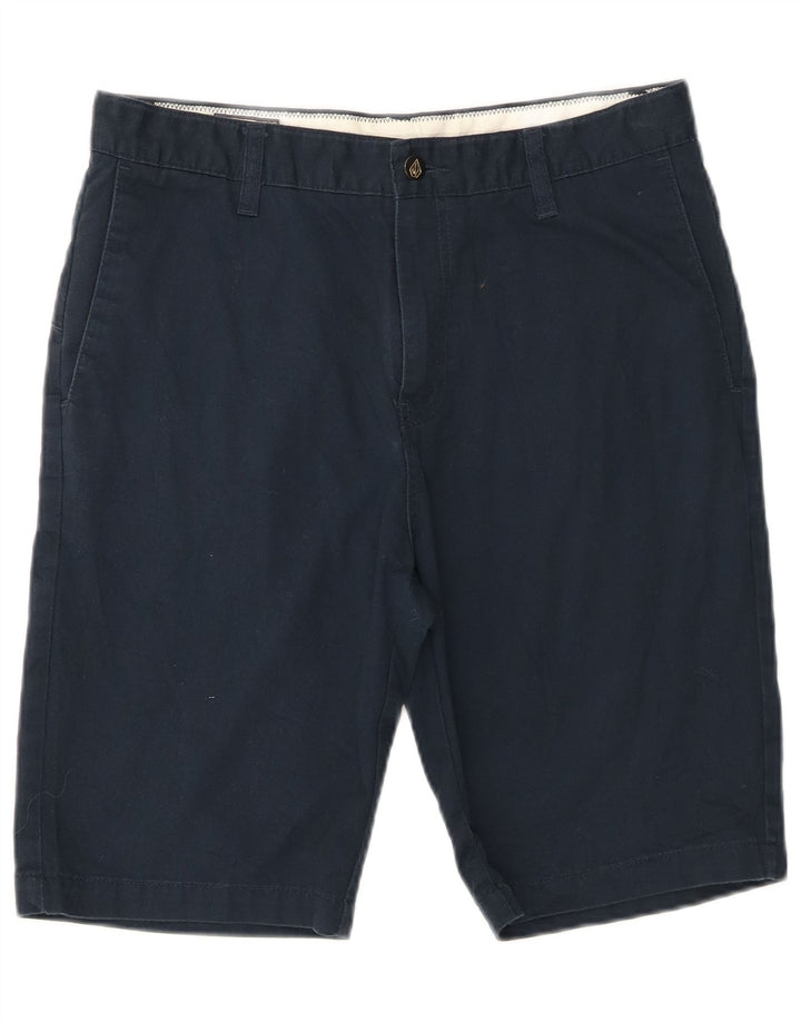 Volcom Short Chino Homme W32 Coton Bleu Marine Moyen