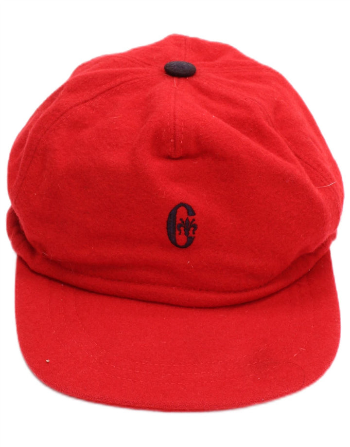 Conte of Florence Casquette de baseball pour homme Taille unique Rouge Laine
