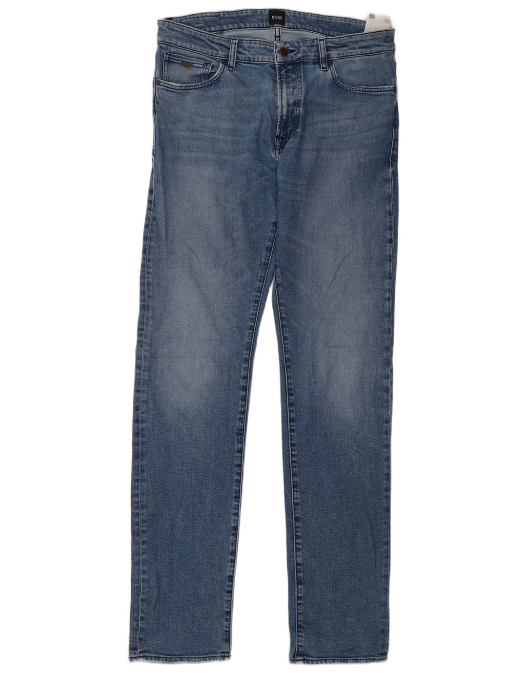 Hugo Boss Jean Slim W34 L36 Bleu Coton Homme