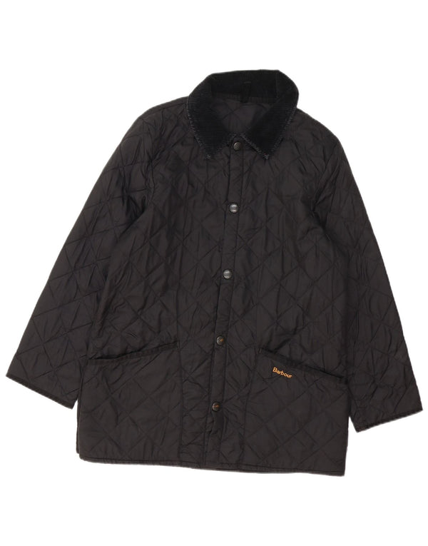 Barbour Veste matelassée pour femme UK 18 XL Noir Polyamide