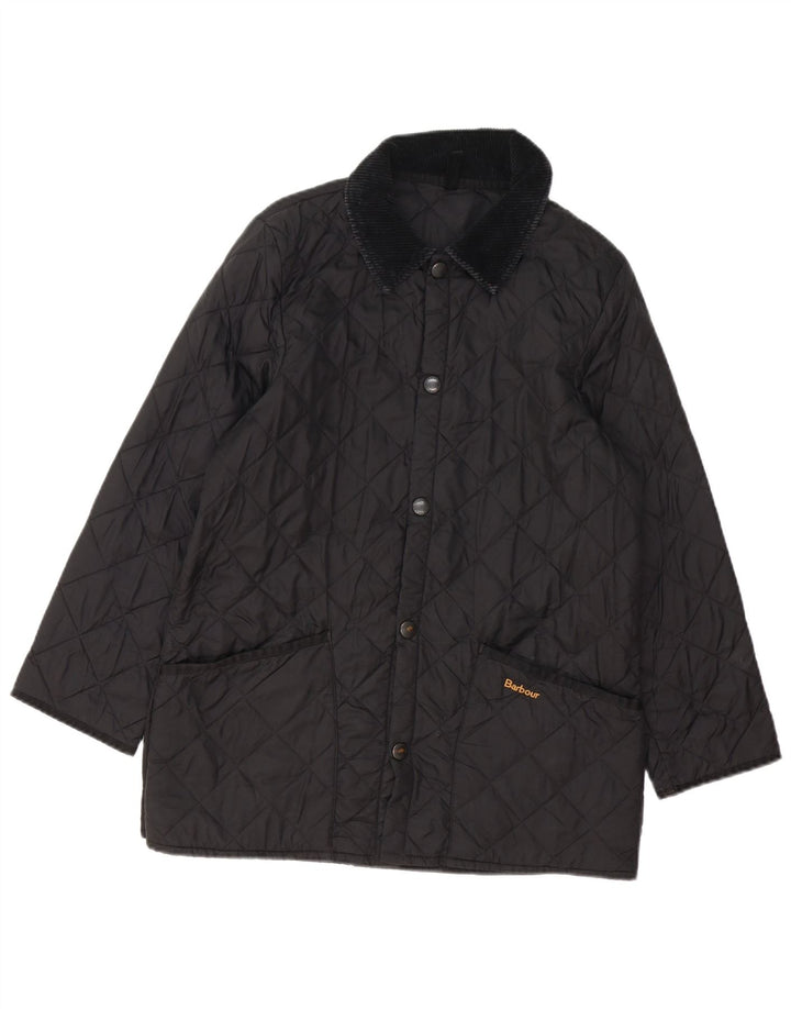 Barbour Veste matelassée pour femme UK 18 XL Noir Polyamide