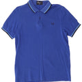 Fred Perry Polo Slim Fit Homme Bleu Moyen Coton