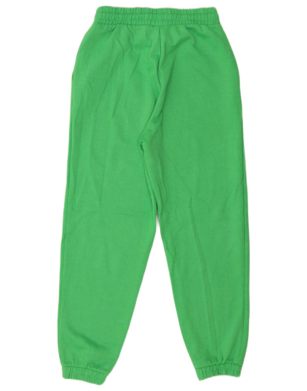 Zara Pantalon de survêtement pour femme Joggers UK 10 Small Vert Polyester