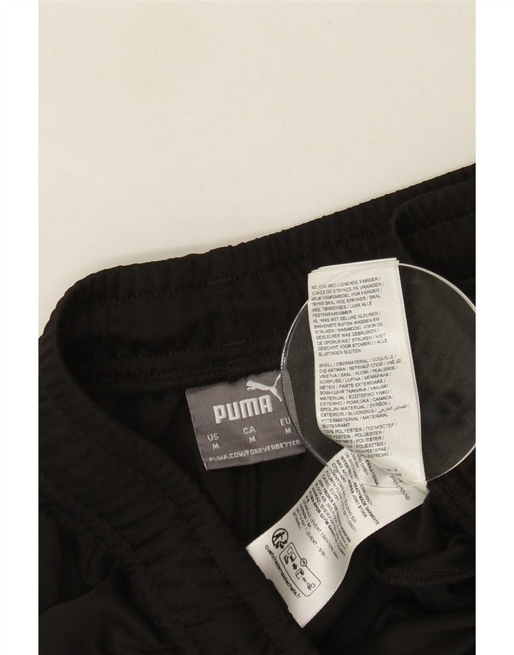 Puma Pantalon de Survêtement Homme Noir Moyen Polyester Colorblock