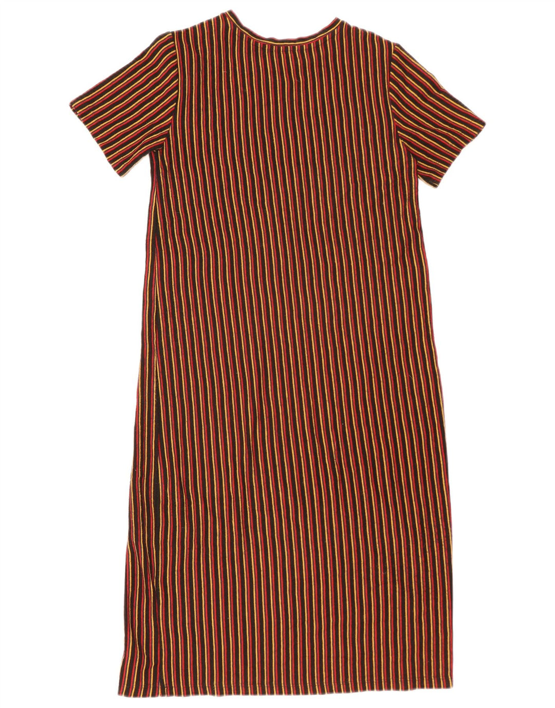 Zara Robe droite pour femme UK 10 Petite rayée multicolore