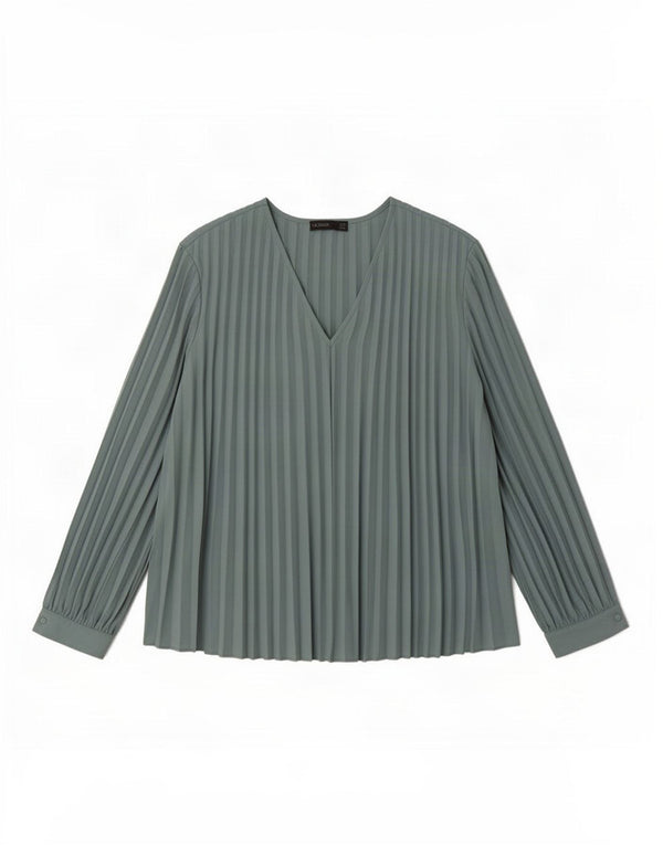 Marks & Spencer Chemisier à manches longues Autograph pour femme UK 16 Large Bleu