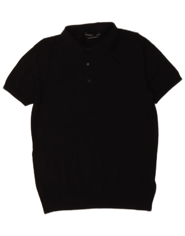 Marks & Spencer Polo autographe pour hommes petit coton noir
