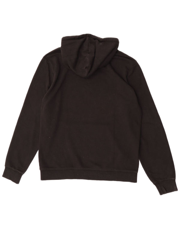 Puma Pull à capuche pour homme en coton noir moyen