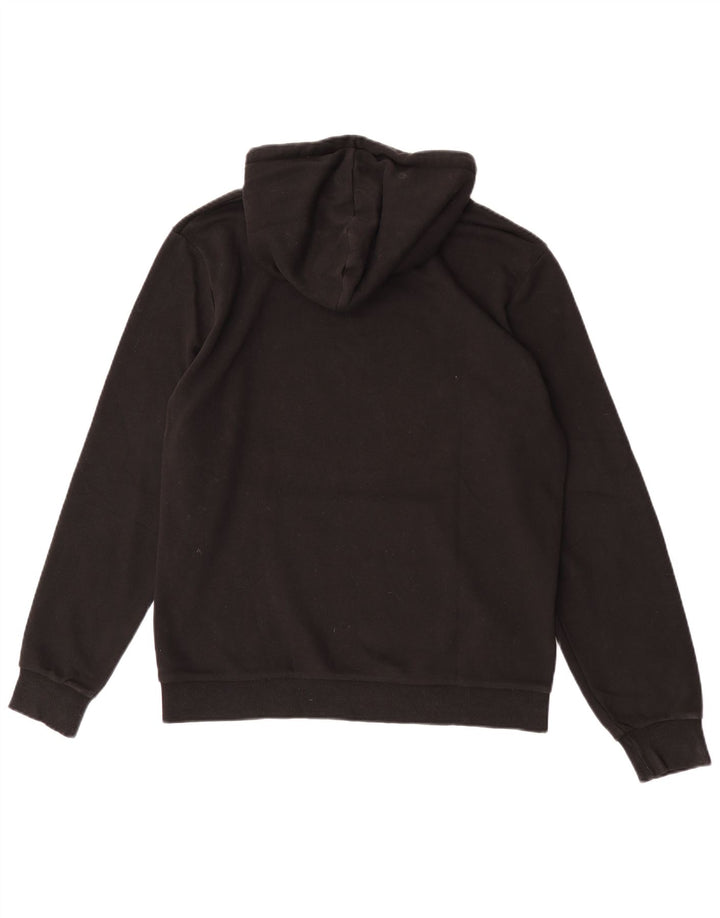 Puma Pull à capuche pour homme en coton noir moyen