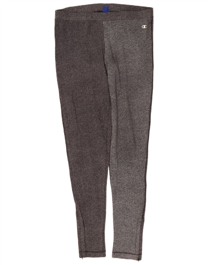 CHAMPION Leggings Femme UK 18 XL Gris Moucheté