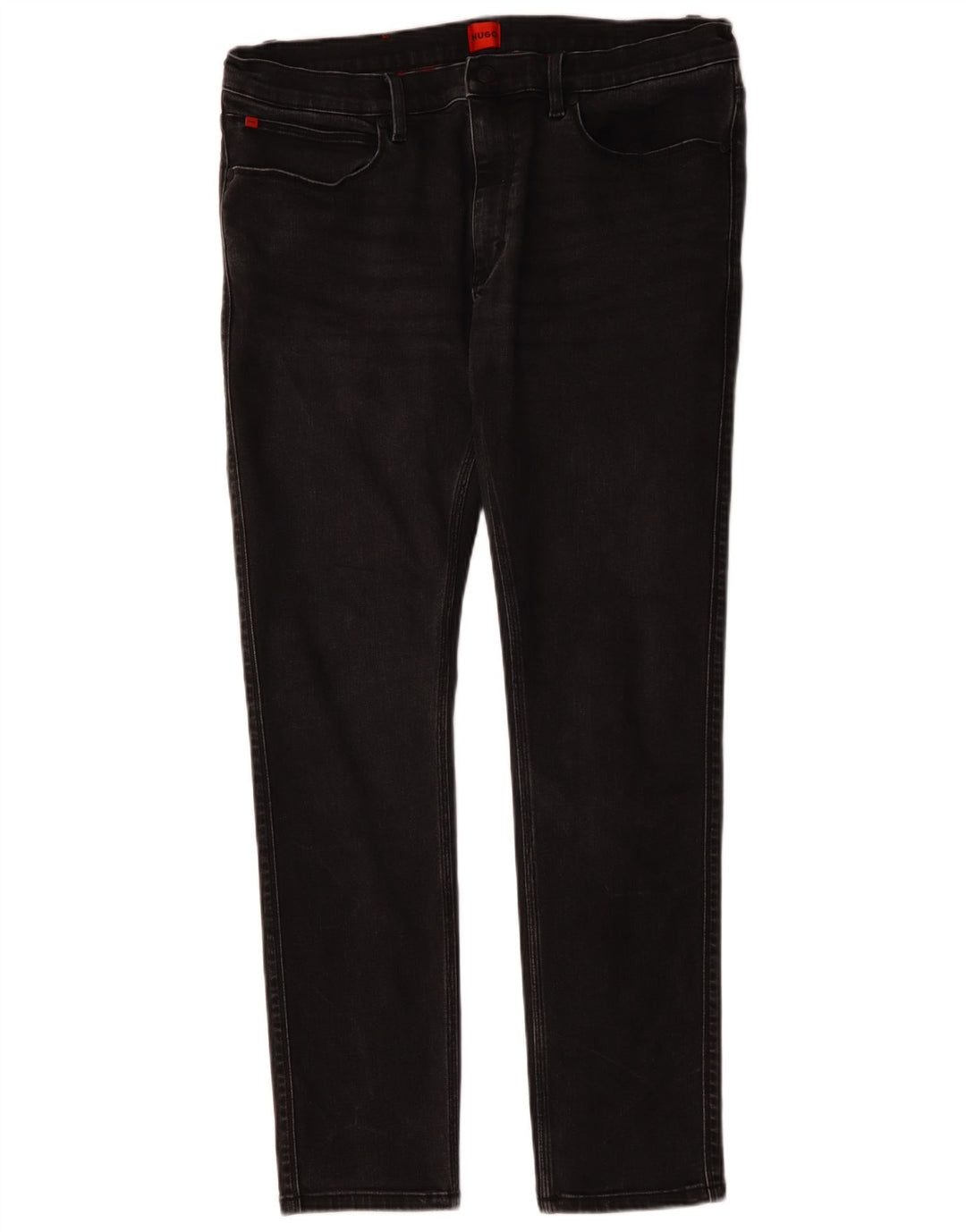 HUGO BOSS Jean Slim W34 L32 Homme Noir Coton