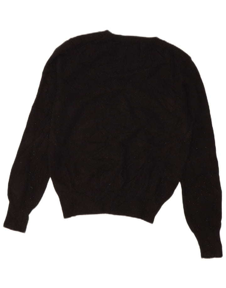 Marks & Spencer Pull à col rond autographe pour femme UK 8 Small Noir
