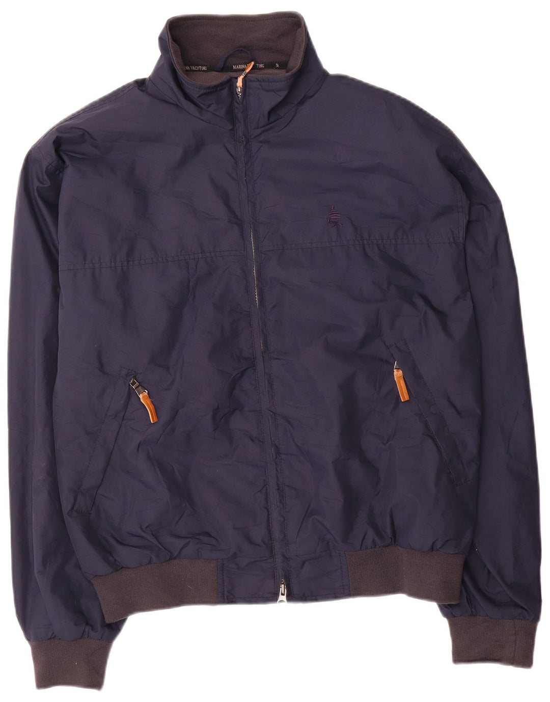 Marina Yachting Veste de Pluie Homme IT 50 Large Bleu Marine Polyester