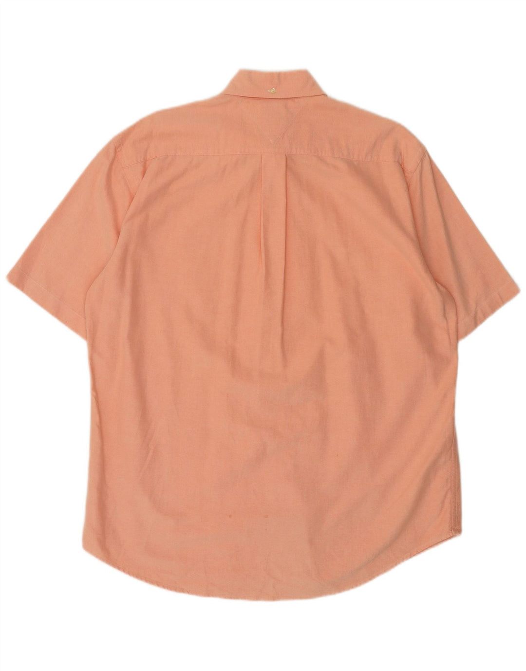 Tommy Hilfiger Chemise à Manches Courtes Homme Orange Moyen