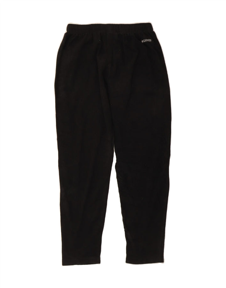 COLUMBIA Womens Tracksuit Trousers UK 12 Medium  Black Polyester Vintage Columbia and Second-Hand Columbia from Messina Hembry 