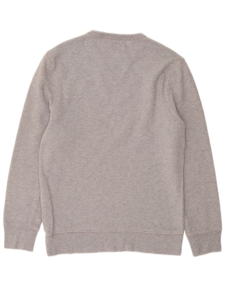 LEVI'S Sweat-Shirt Graphique Homme Petit Gris Coton