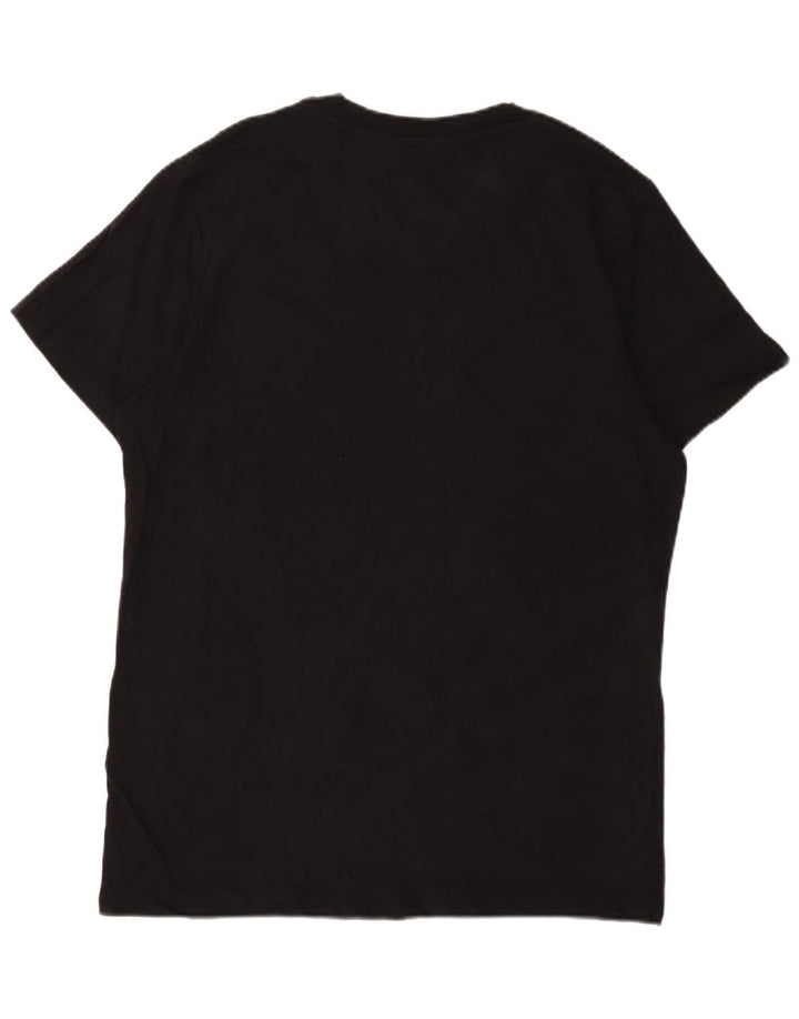 JACK & JONES T-Shirt Homme Haut Large Noir Coton