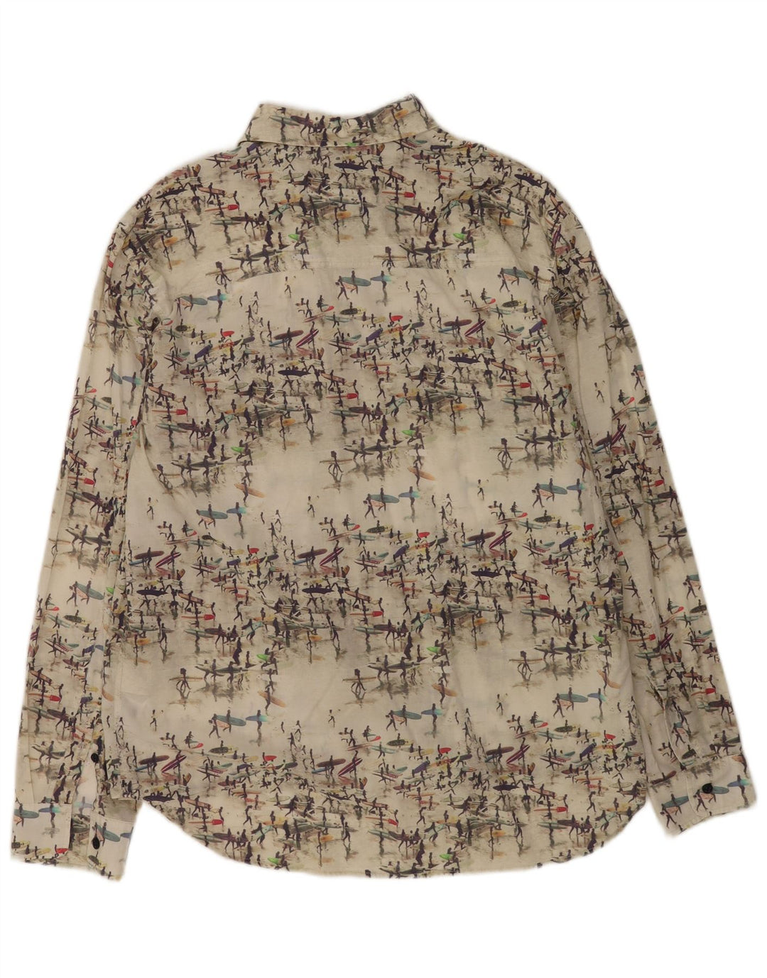 Chemise à motif abstrait homme North Sails XL coton blanc cassé