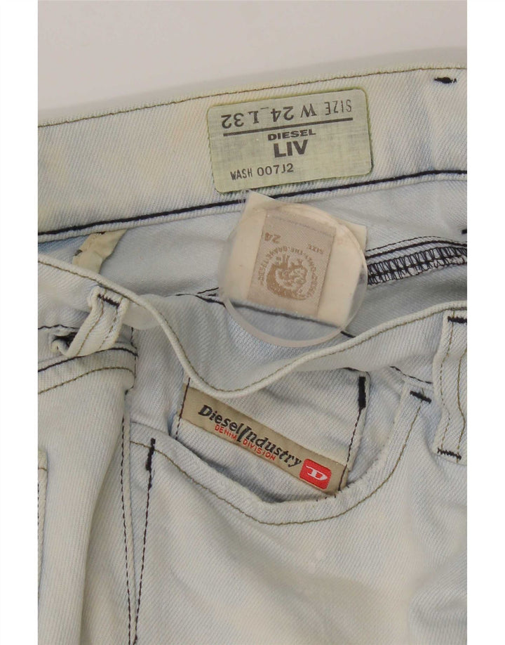 Diesel Jean Liv Slim Femme W24 L32 Bleu