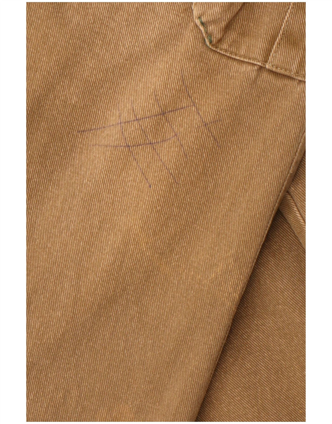 VINTAGE Pantalon cargo droit homme EU 52 XL W36 L30 Coton kaki