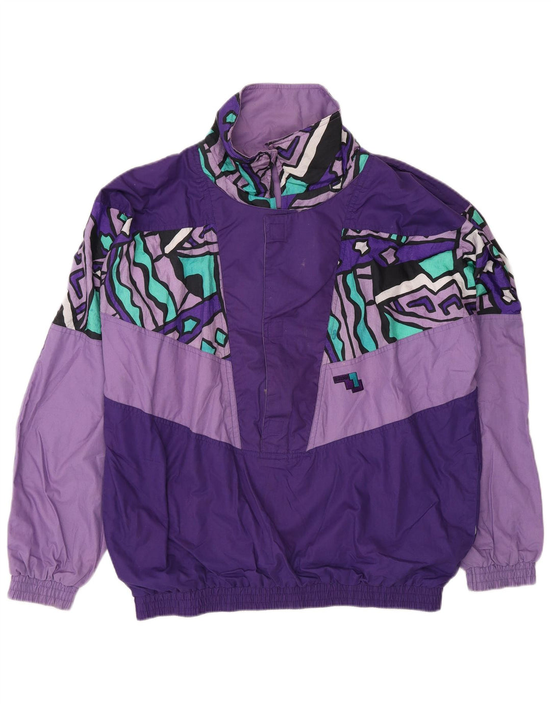 Brugi Veste de Survêtement Coupe Ample Homme Multicolore Colorblock