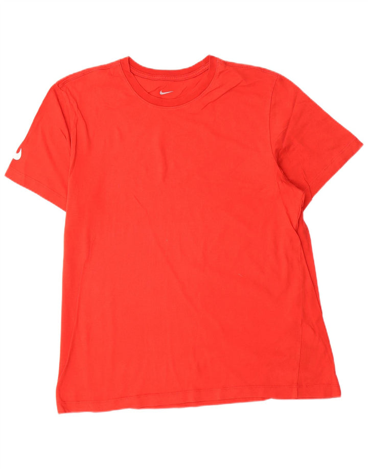 Nike T-Shirt Homme Grand Rouge Coton