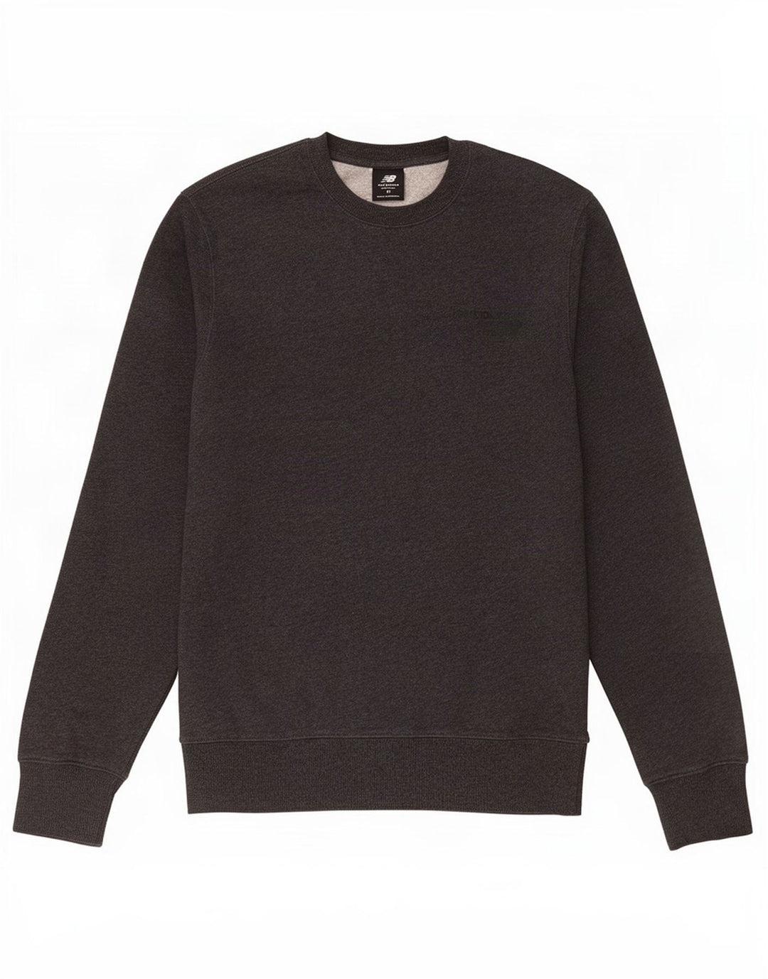 New Balance Sweat-Shirt Homme Gris Moyen