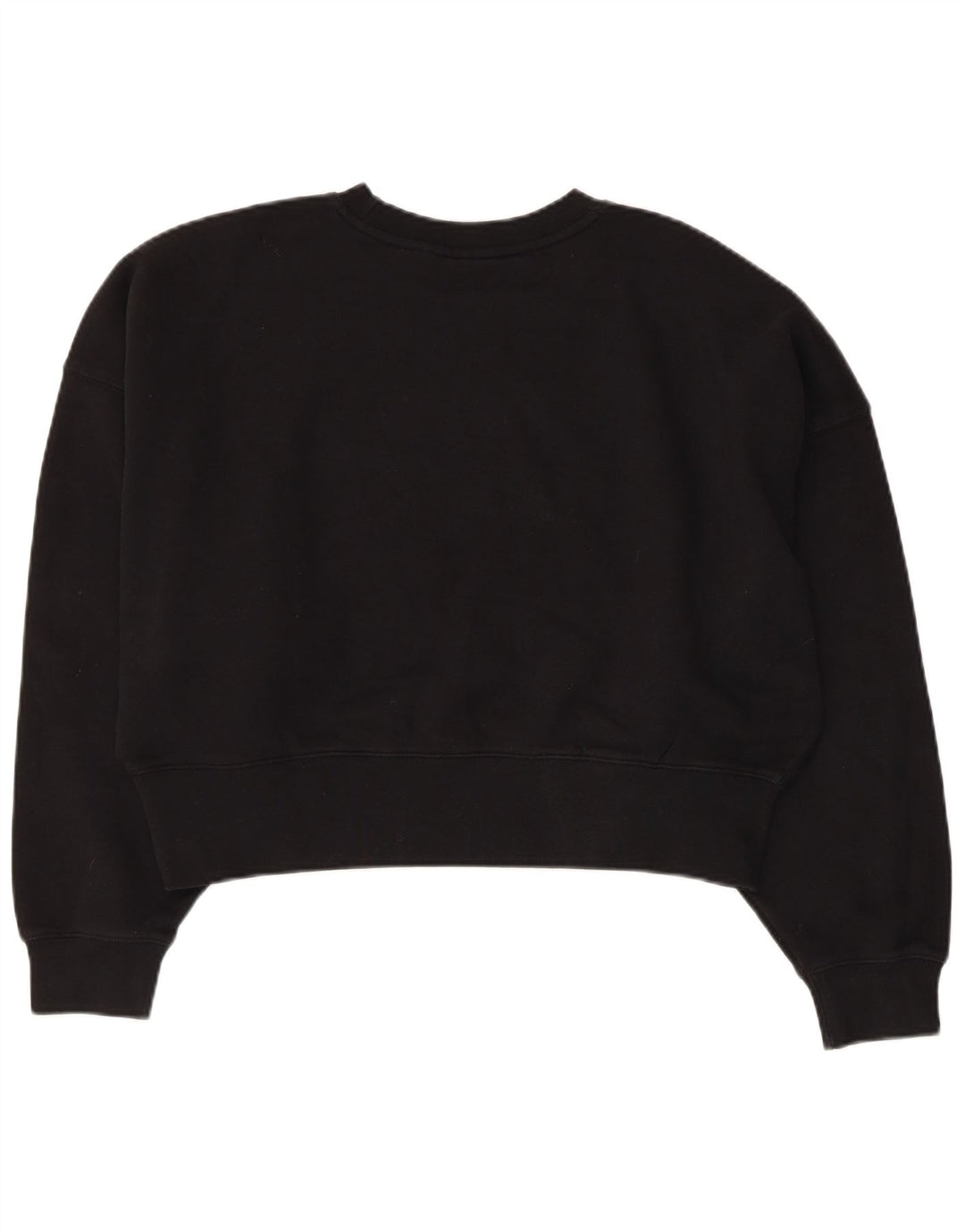 Womens Oversized Crop Sweatshirt Jumper UK 6 XS