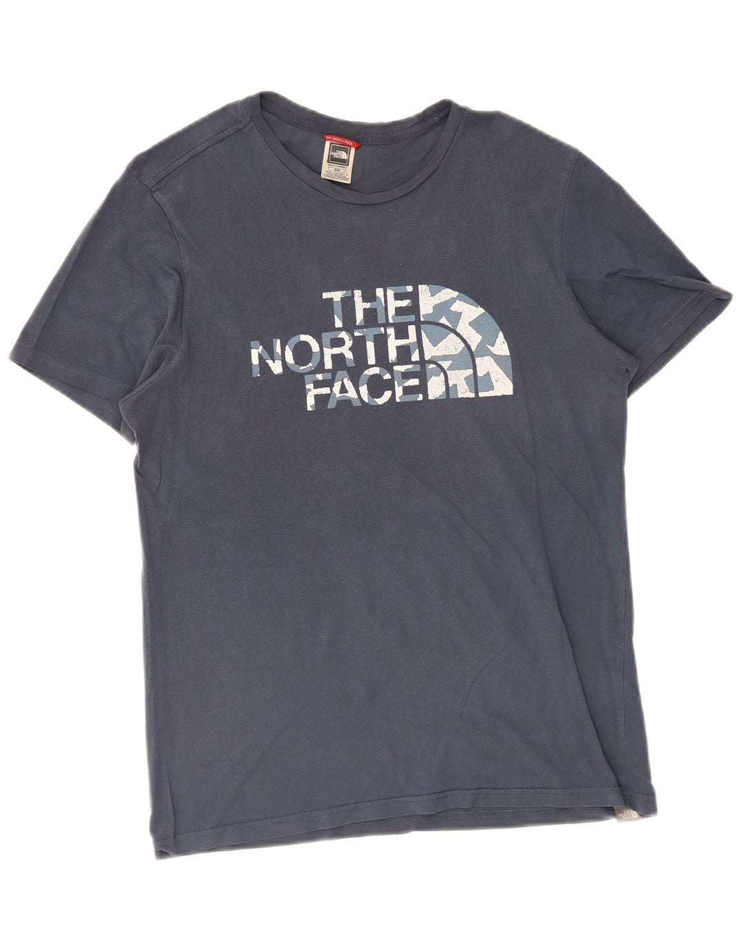 The North Face T-Shirt Graphique Homme Bleu Moyen