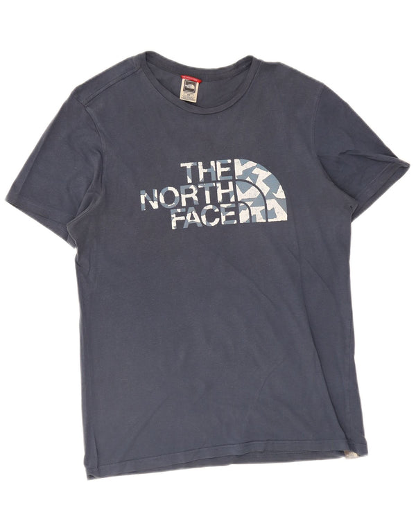 The North Face T-Shirt Graphique Homme Bleu Moyen
