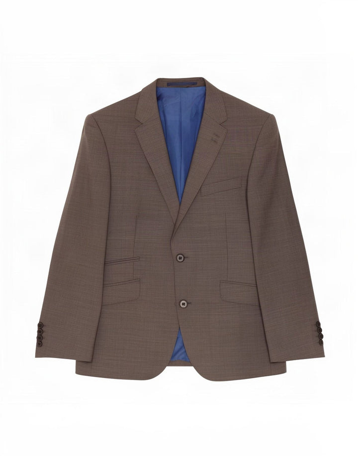 Marks & Spencer Veste blazer à 2 boutons pour homme Coupe ajustée UK 40 Gris moyen