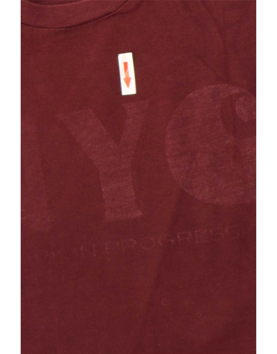 Carhartt T-shirt graphique pour homme en coton bordeaux moyen