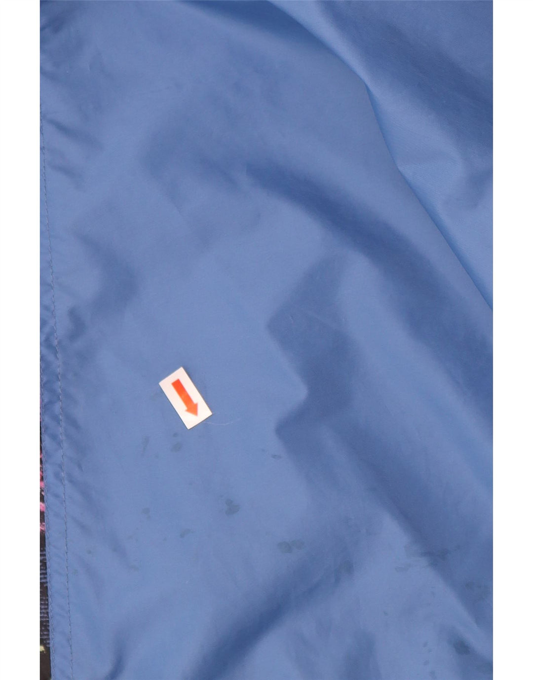 ALEX ATHLETICS Veste Anorak Homme UK 40 Grand Bleu Géométrique Polyamide