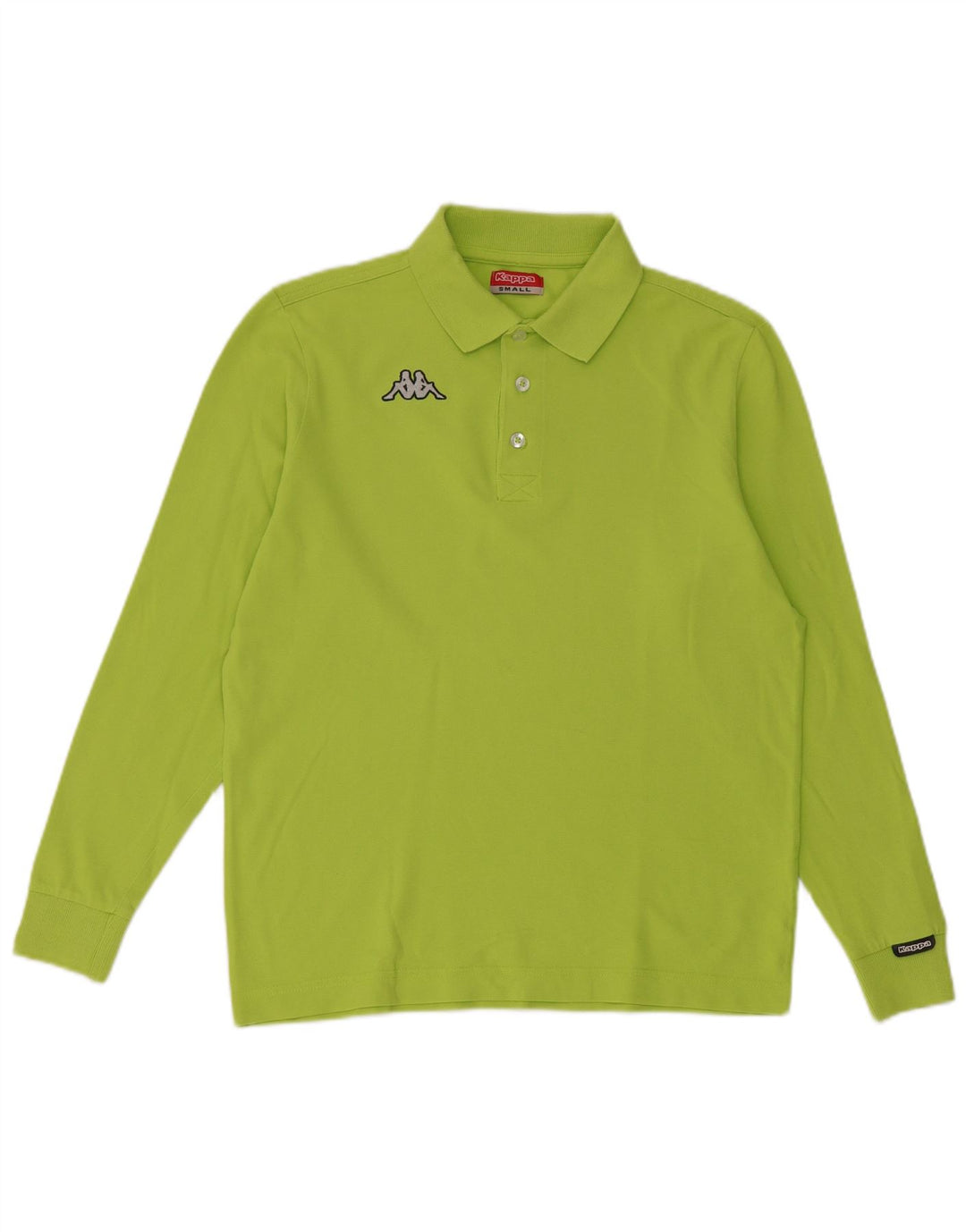 Kappa Polo à manches longues pour homme Small Vert