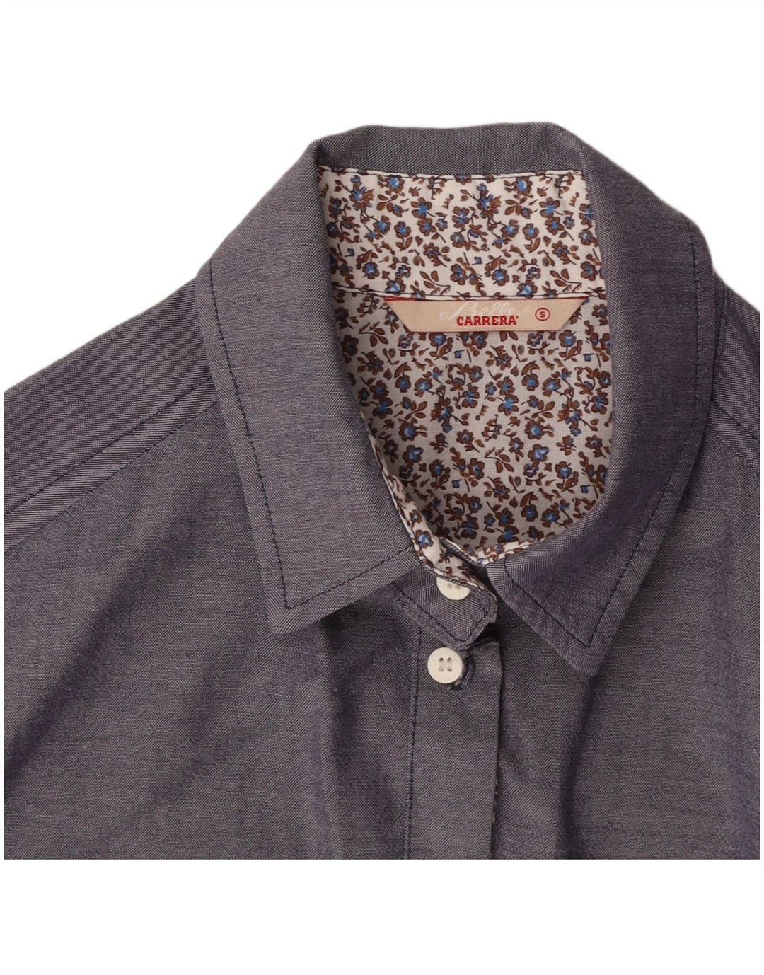 CARRERA Chemise Femme UK 10 Small Bleu