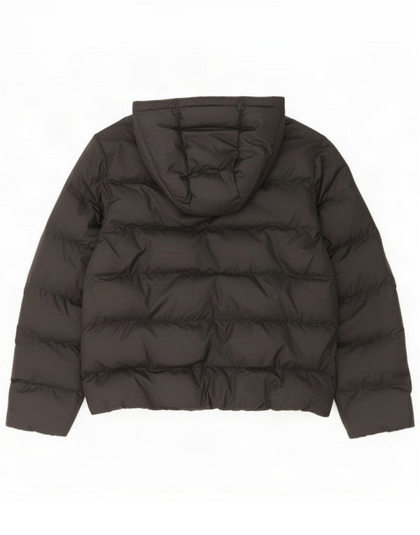 Veste matelassée à capuche Nike pour garçons Therma-Fit 10-11 ans noir moyen