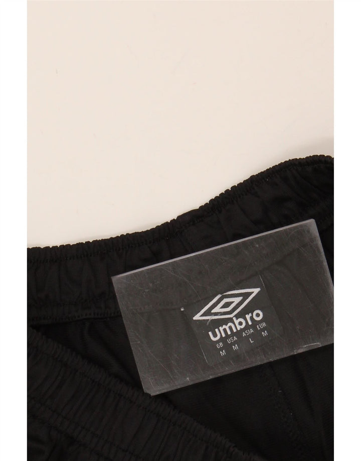 UMBRO Mens Sport Shorts Medium  Black Colourblock Vintage Umbro and Second-Hand Umbro from Messina Hembry 